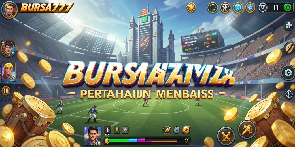 Tangkapan layar BURSA777 menampilkan aksi seru dalam permainan Tower Defense.