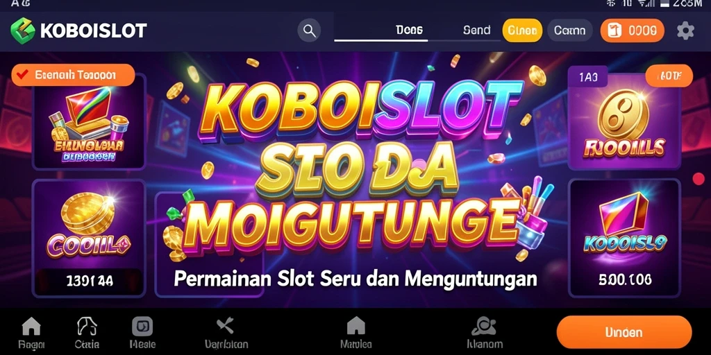 Screenshot gameplay KOBOISLOT yang menampilkan pengalaman Slot yang mendebarkan.