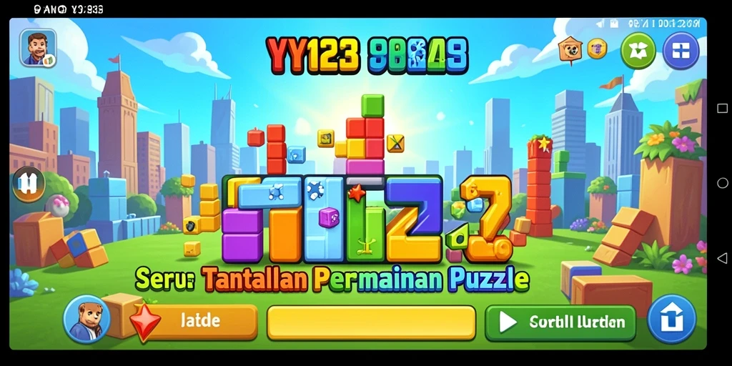 Screenshot YY123 menampilkan gameplay Puzzle yang menantang dan menyenangkan.